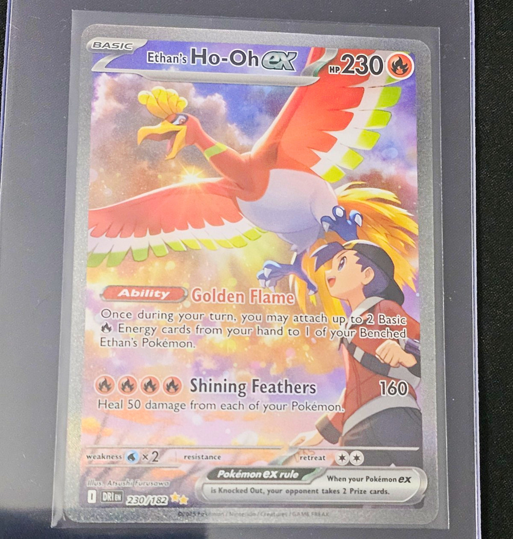 Ethan's Ho-Oh ex 230/182 Sv10: Destined Rivals Holo